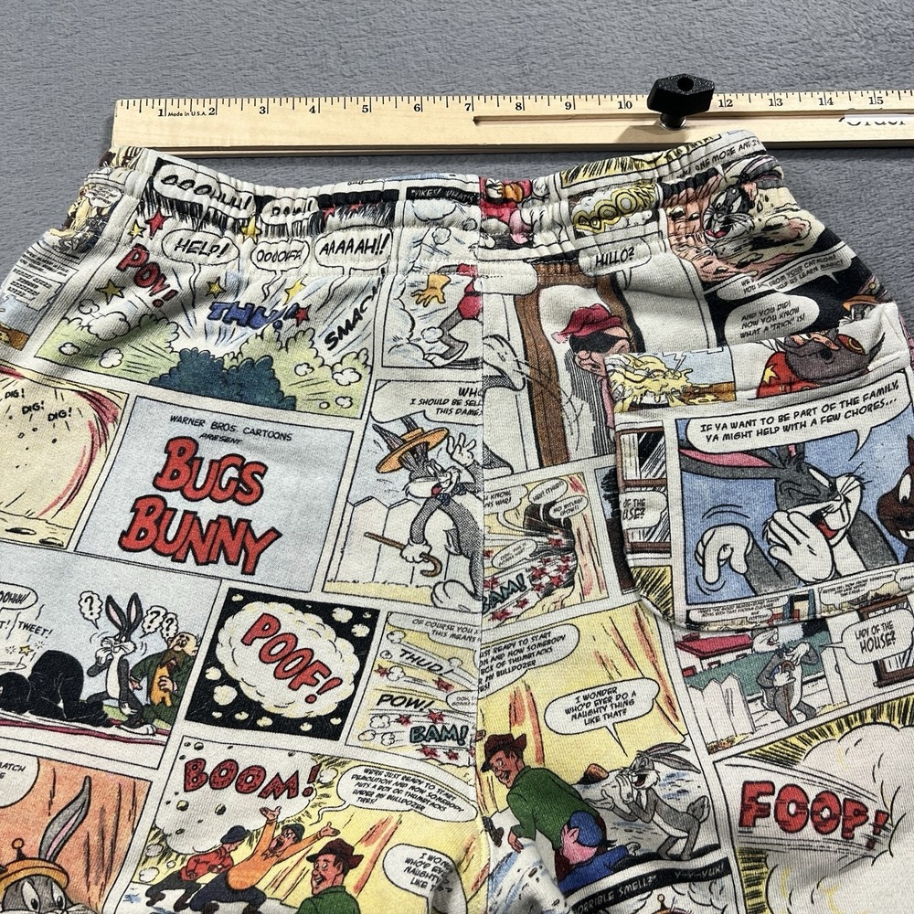Teddy Fresh Sweatpants‎ Mens XS Looney Tunes Joggers Comic Book Drawstring - Picture 5 of 11